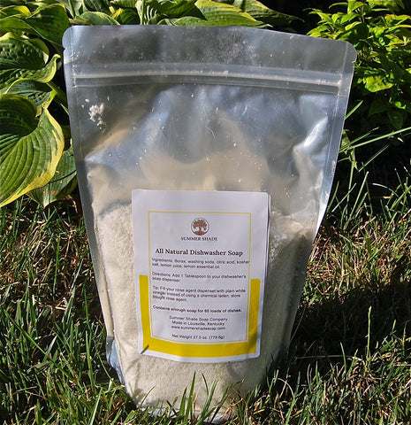 All Natural Citrus Dishwasher Soap